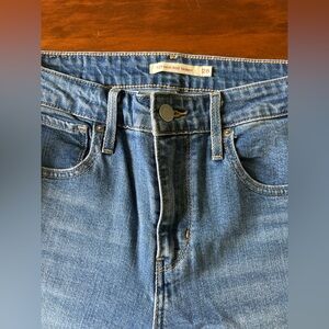 721 High-Rise Skinny Levi Jeans - Women’s Light Blue Denim